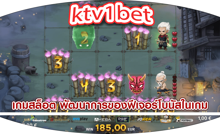 เกมสล็อต พัฒนาการของฟีเจอร์โบนัสในเกมสล็อตออนไลน์