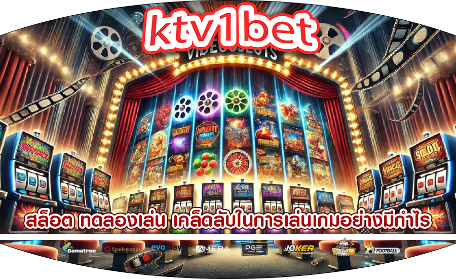 สล็อต ทดลองเล่น เคล็ดลับในการเล่นเกมอย่างมีกำไร