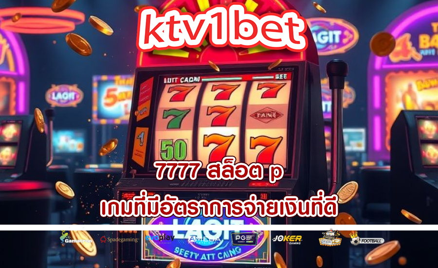 7777 สล็อต p เกมที่มีอัตราการจ่ายเงินที่ดี